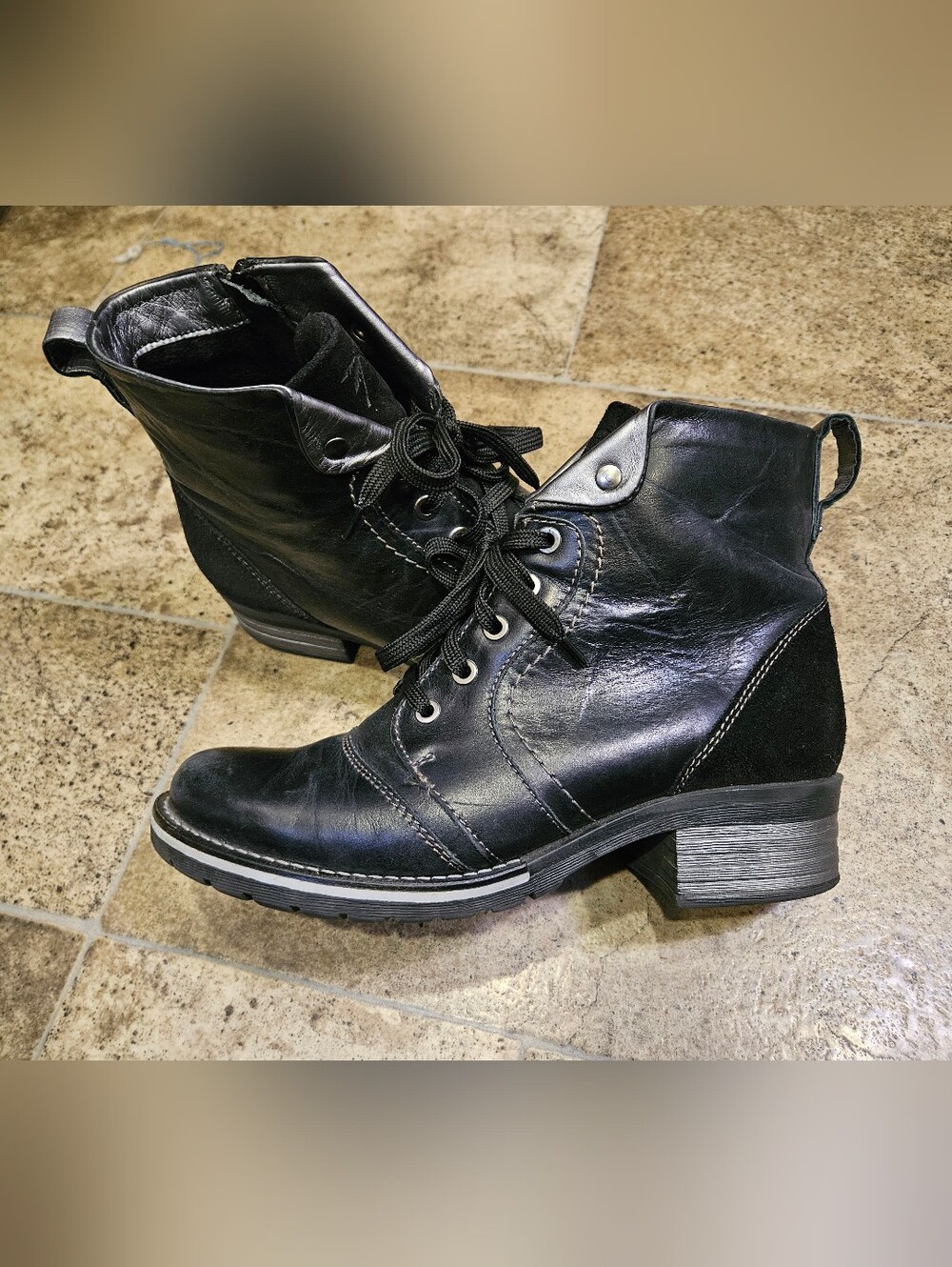 Dromedaris Leather Ankle Karissa Boots